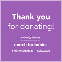 March for Babies - Social Tools